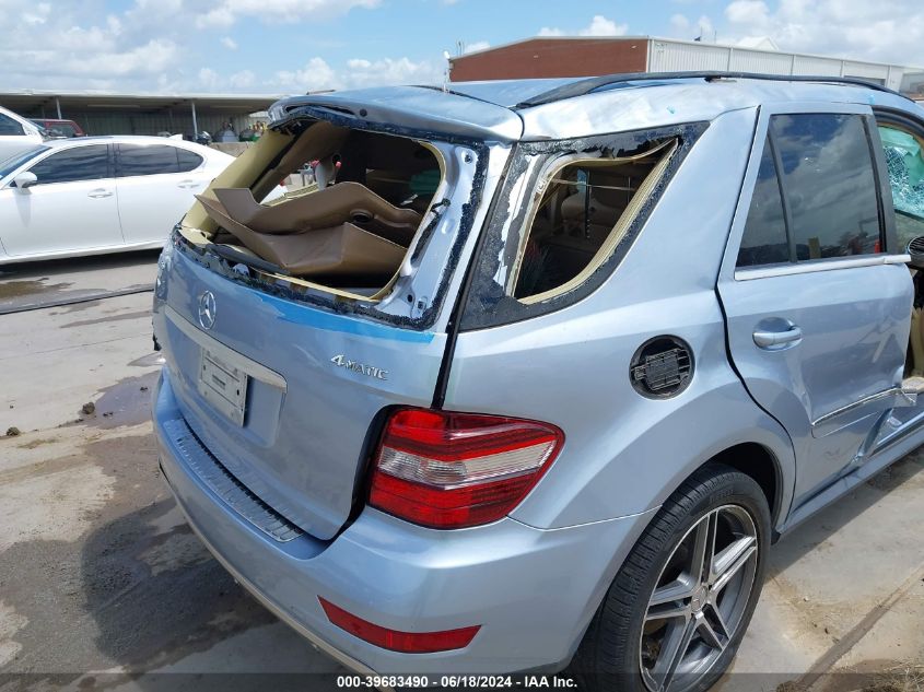 2011 Mercedes-Benz Ml 350 4Matic VIN: 4JGBB8GB6BA666670 Lot: 39683490