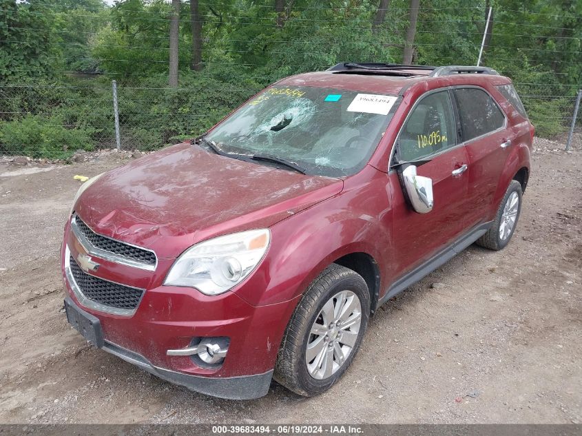 2010 Chevrolet Equinox Ltz VIN: 2CNFLGEW5A6323102 Lot: 39683494
