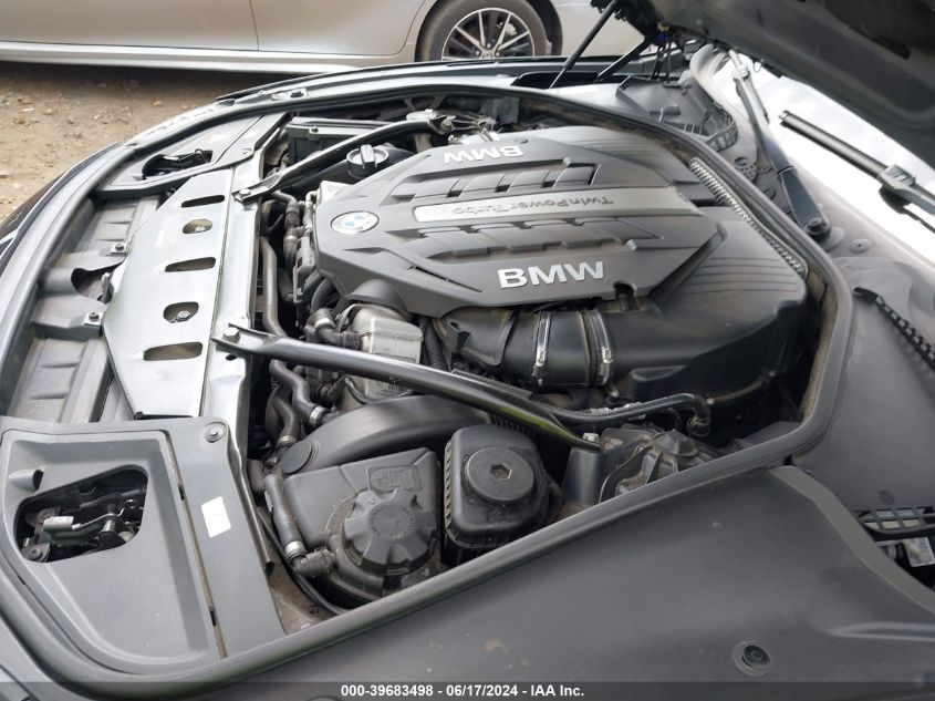 2013 BMW 550I xDrive VIN: WBAFU9C58DDY70682 Lot: 39683498