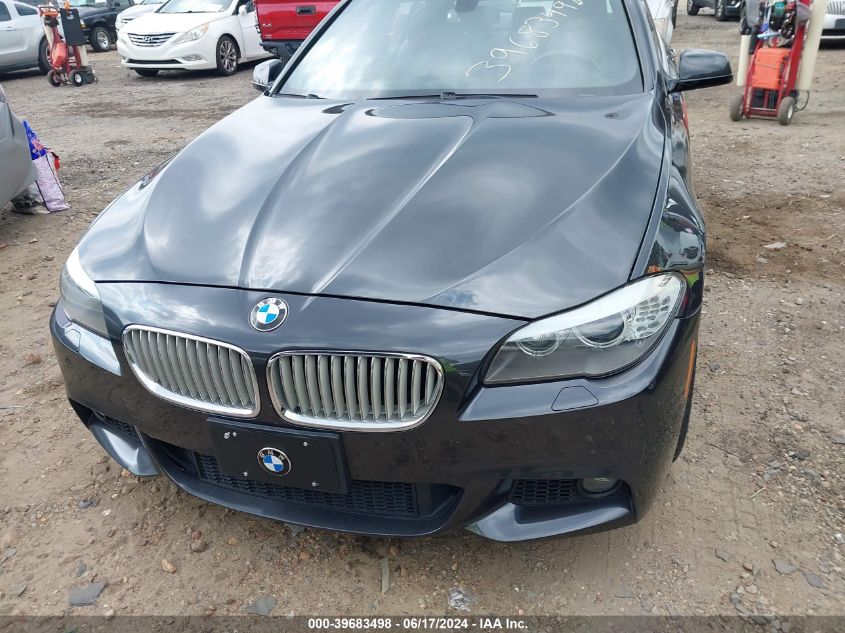 2013 BMW 550I xDrive VIN: WBAFU9C58DDY70682 Lot: 39683498