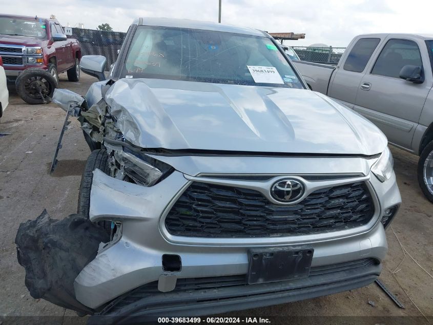 2023 Toyota Highlander L/Le/Xle/Limited/Platinum VIN: 5TDKDRAH0PS500639 Lot: 39683499