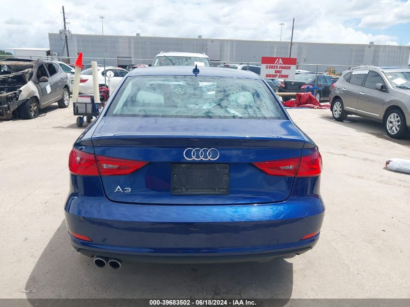 2015 Audi A3 1.8T Premium VIN: WAUACGFF1F1018572 Lot: 39683502