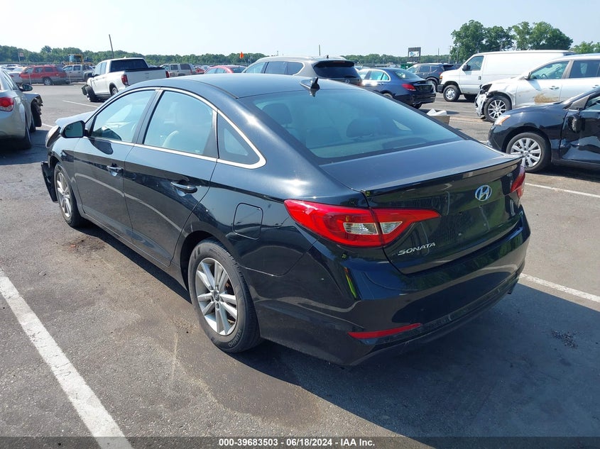 VIN 5NPE24AF3HH595497 2017 HYUNDAI SONATA SE
