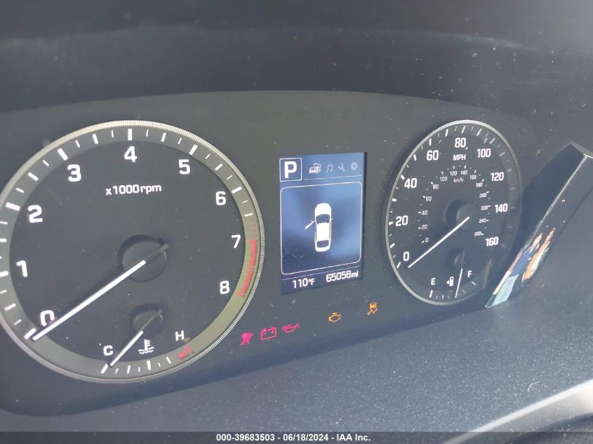 2017 Hyundai Sonata Se VIN: 5NPE24AF3HH595497 Lot: 39683503