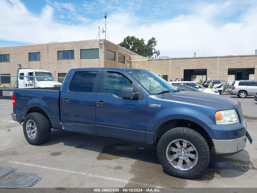 2005 Ford F-150 Lariat/Xlt VIN: 1FTPW12595KE98237 Lot: 39683508