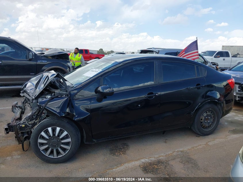 2014 KIA RIO EX - KNADN4A31E6370684