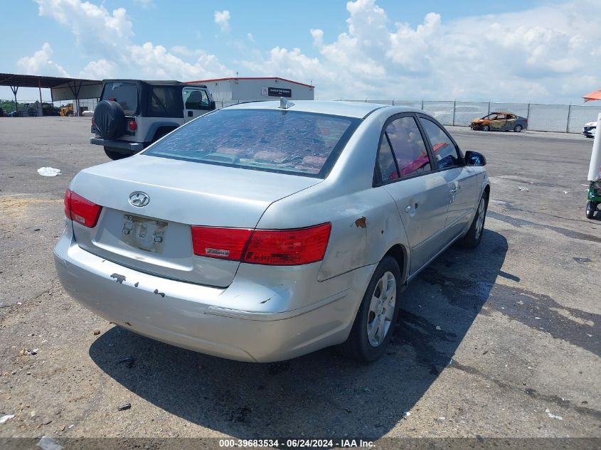 2010 Hyundai Sonata Gls VIN: 5NPET4AC4AH648751 Lot: 39683534