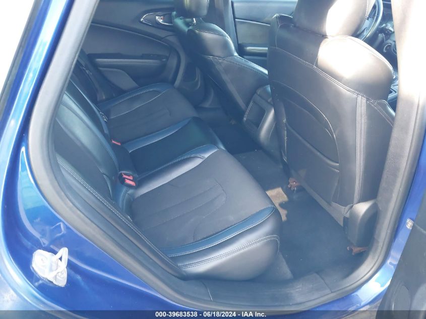 2015 Chrysler 200 S VIN: 1C3CCCBB3FN507897 Lot: 39683538