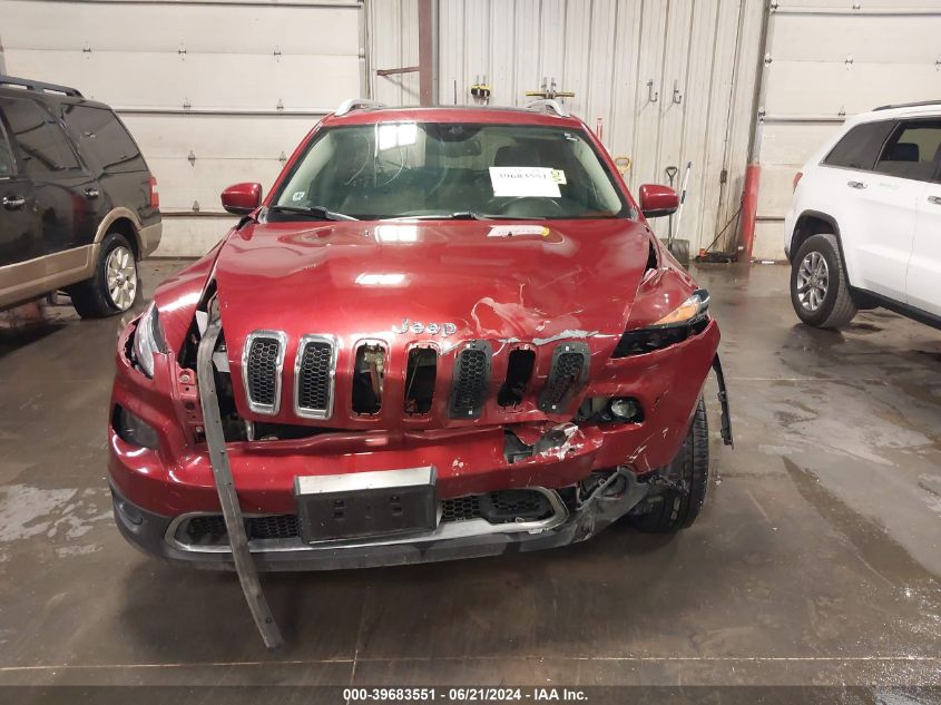 2016 Jeep Cherokee Limited VIN: 1C4PJMDS5GW118454 Lot: 39683551