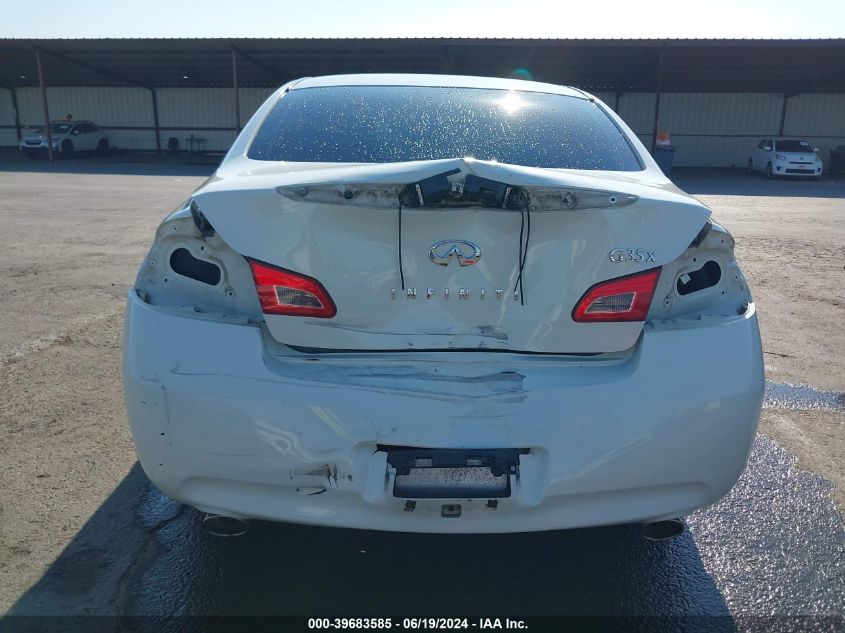 2007 Infiniti G35X VIN: JNKBV61F07M800167 Lot: 39683585