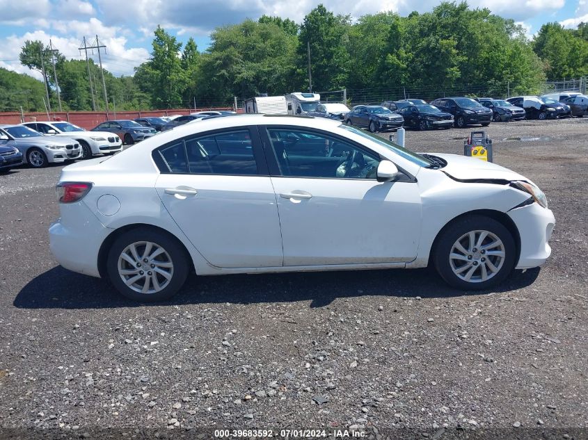 2012 Mazda Mazda3 I Touring VIN: JM1BL1V86C1642113 Lot: 39683592