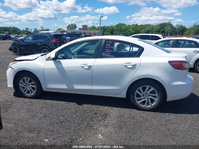 2012 Mazda Mazda3 I Touring VIN: JM1BL1V86C1642113 Lot: 39683592