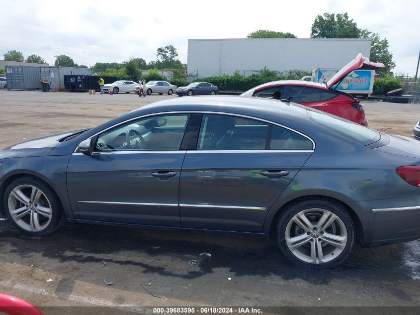 2013 Volkswagen Cc 2.0T Sport Plus VIN: WVWBP7AN6DE505623 Lot: 39683595