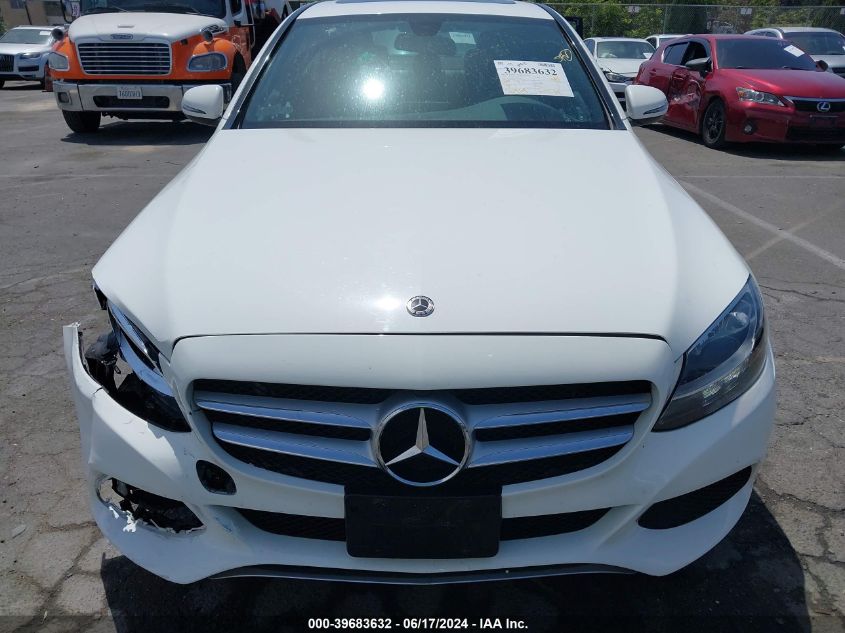 2018 Mercedes-Benz C 300 VIN: 55SWF4JB3JU277226 Lot: 39683632