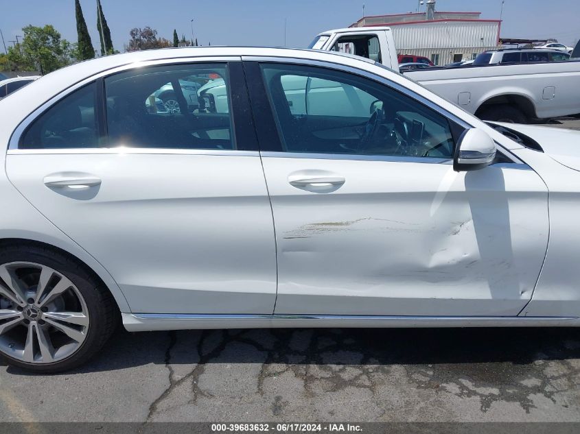 2018 Mercedes-Benz C 300 VIN: 55SWF4JB3JU277226 Lot: 39683632