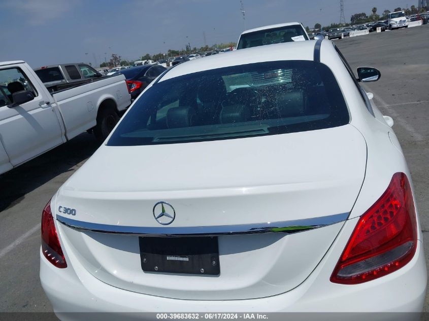2018 Mercedes-Benz C 300 VIN: 55SWF4JB3JU277226 Lot: 39683632