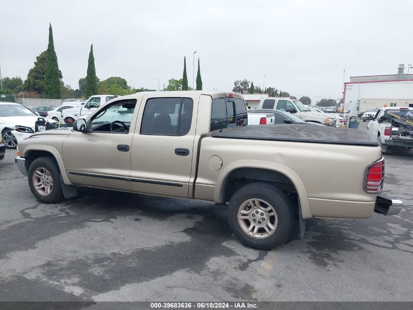 2003 Dodge Dakota Slt VIN: 1D7HL48N23S251697 Lot: 39683636