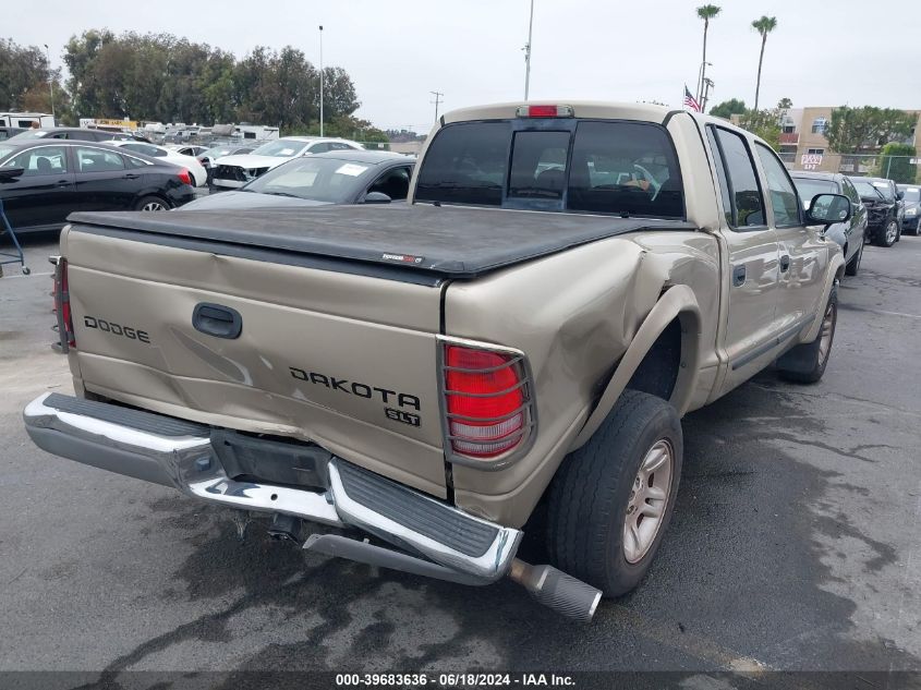 2003 Dodge Dakota Slt VIN: 1D7HL48N23S251697 Lot: 39683636