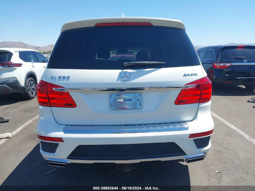 2014 Mercedes-Benz Gl 550 4Matic VIN: 4JGDF7DE9EA347600 Lot: 39683640