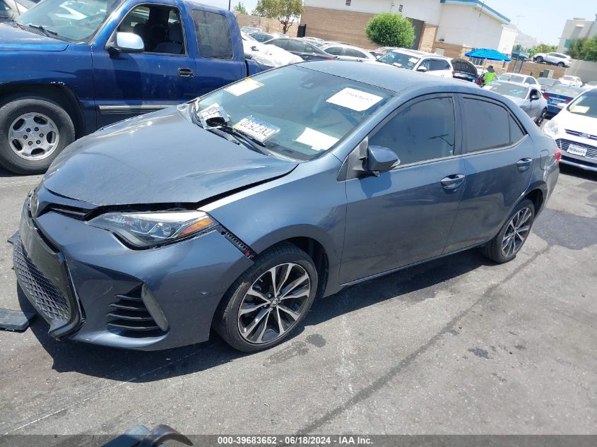 2017 Toyota Corolla Se VIN: 5YFBURHE5HP642006 Lot: 39683652