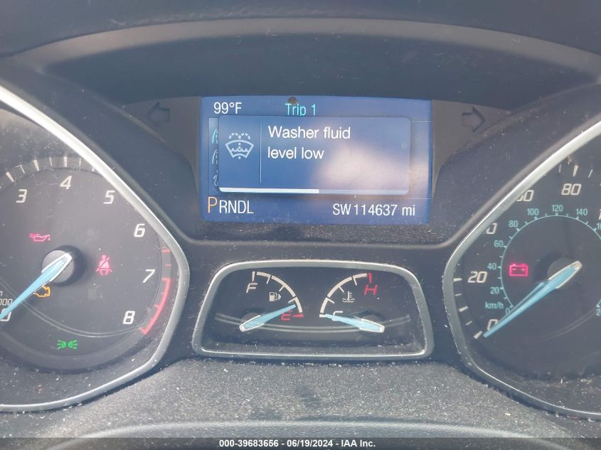 2014 Ford Focus Se VIN: 1FADP3K20EL445654 Lot: 39683656