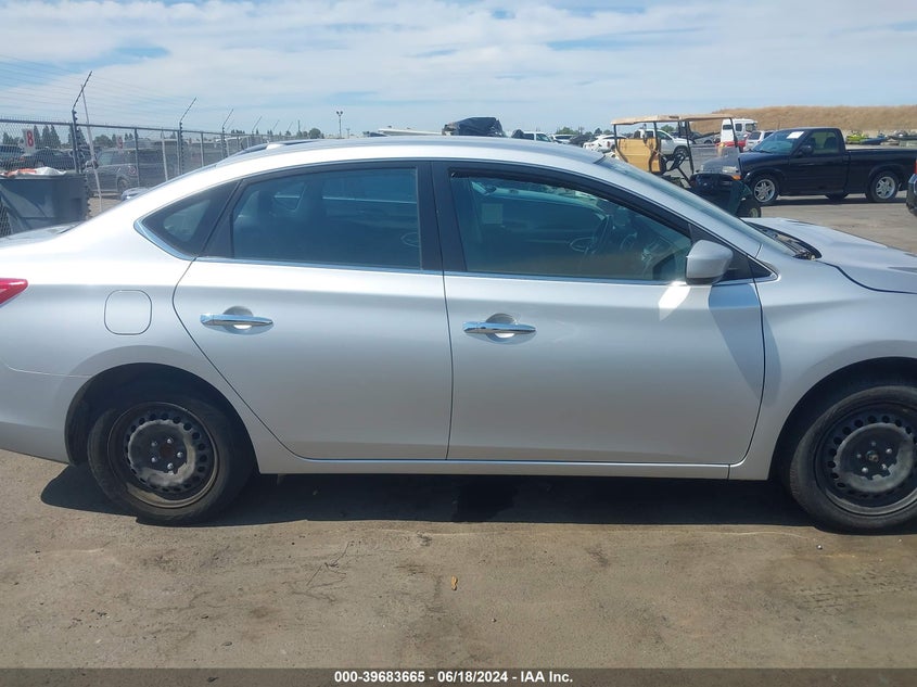 2017 Nissan Sentra Sv VIN: 3N1AB7AP7HL695937 Lot: 39683665