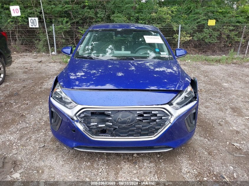 2020 Hyundai Ioniq Hybrid Blue VIN: KMHC65LC6LU228088 Lot: 39683669