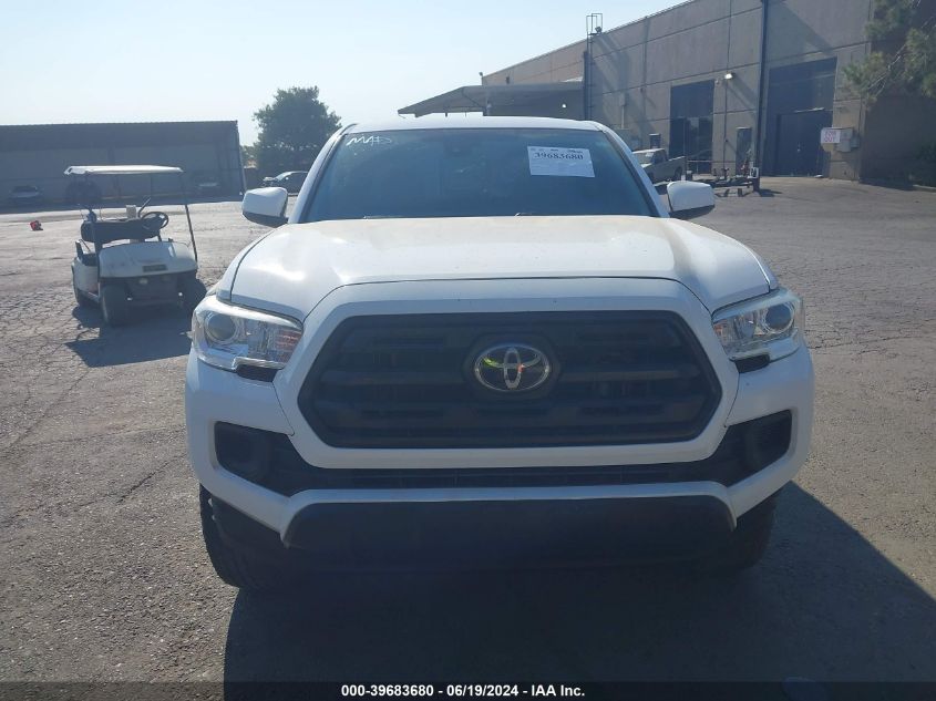 2018 Toyota Tacoma Double Cab/Sr/Sr5 VIN: 5TFAX5GN1JX112586 Lot: 39683680