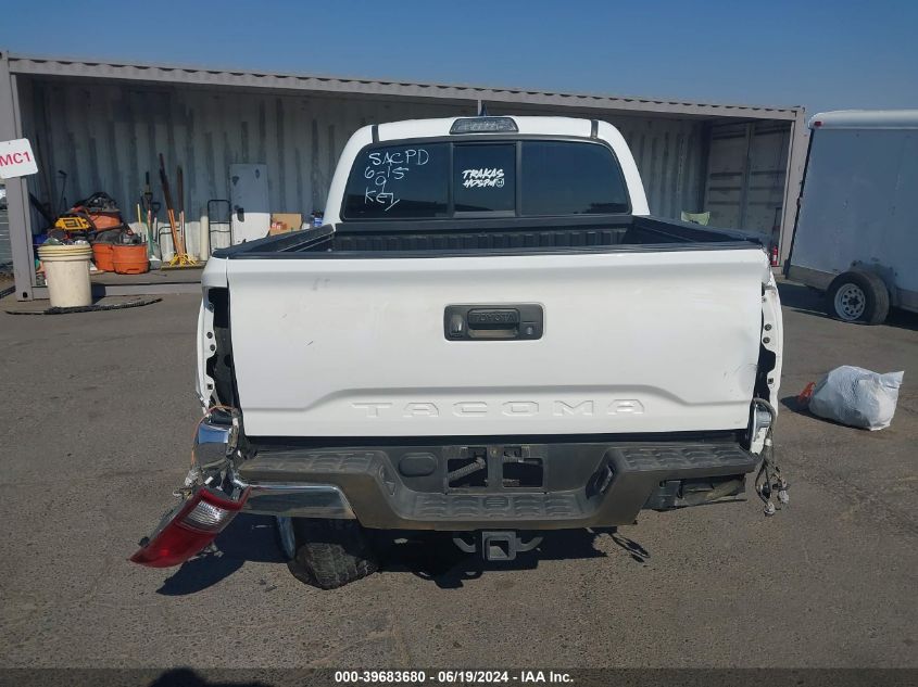 2018 Toyota Tacoma Double Cab/Sr/Sr5 VIN: 5TFAX5GN1JX112586 Lot: 39683680