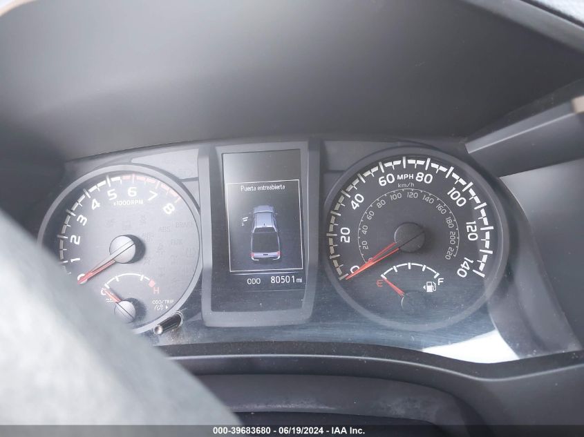 2018 Toyota Tacoma Double Cab/Sr/Sr5 VIN: 5TFAX5GN1JX112586 Lot: 39683680