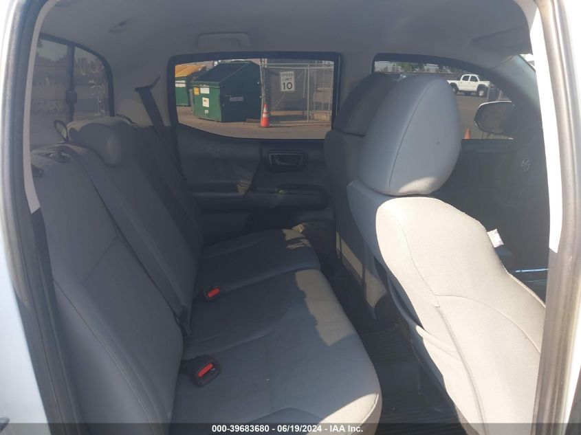 2018 Toyota Tacoma Double Cab/Sr/Sr5 VIN: 5TFAX5GN1JX112586 Lot: 39683680