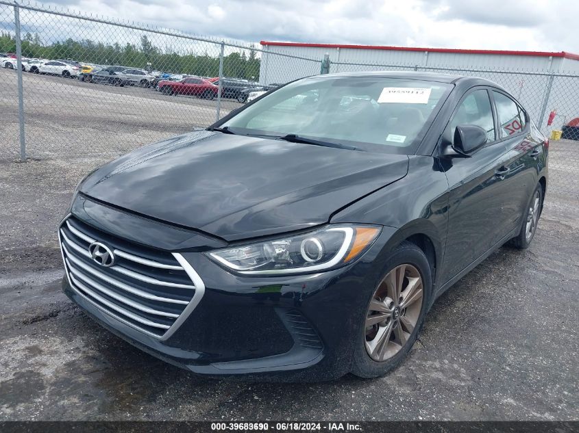 5NPD84LF1HH191248 2017 HYUNDAI ELANTRA - Image 2