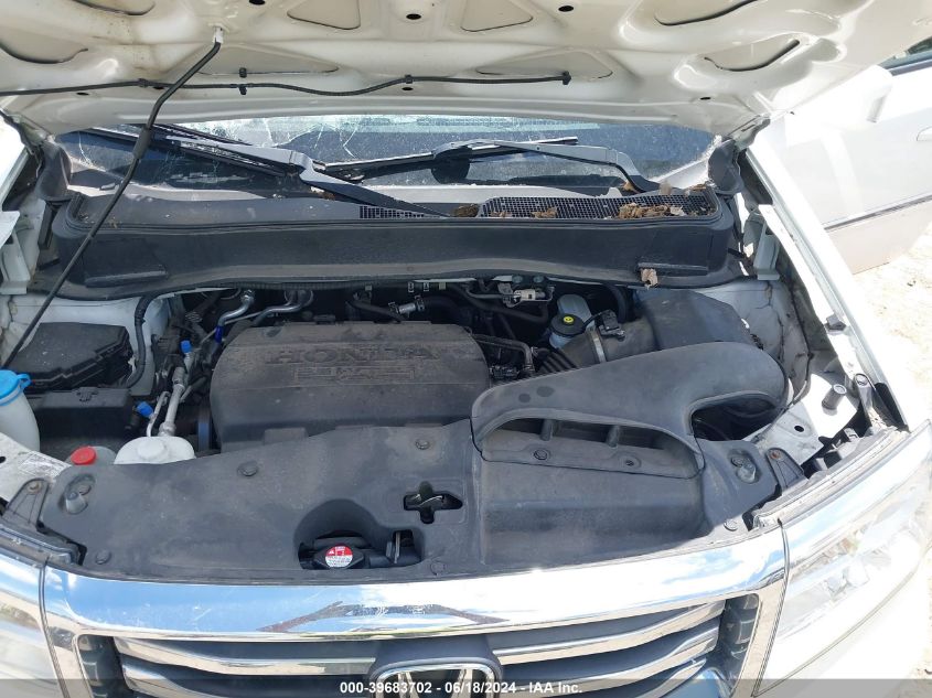 2012 Honda Pilot Touring VIN: 5FNYF4H99CB031393 Lot: 39683702