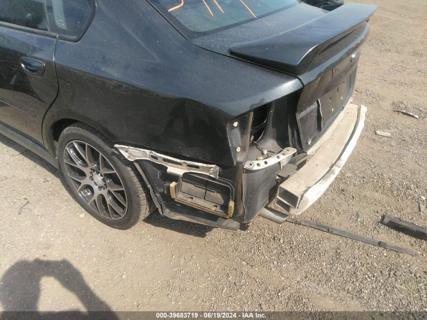 2007 Subaru Legacy 2.5Gt Limited VIN: 4S3BL676274200989 Lot: 39683719