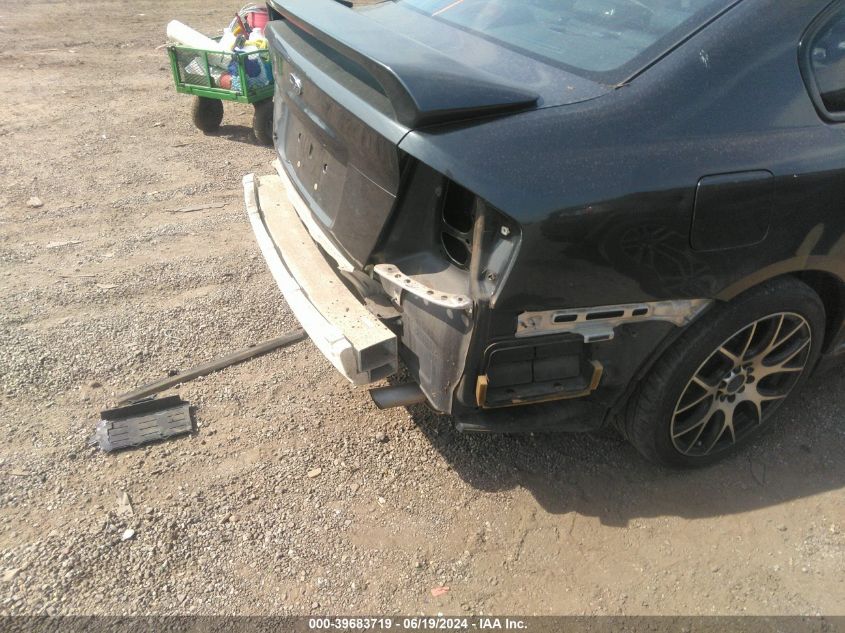 2007 Subaru Legacy 2.5Gt Limited VIN: 4S3BL676274200989 Lot: 39683719