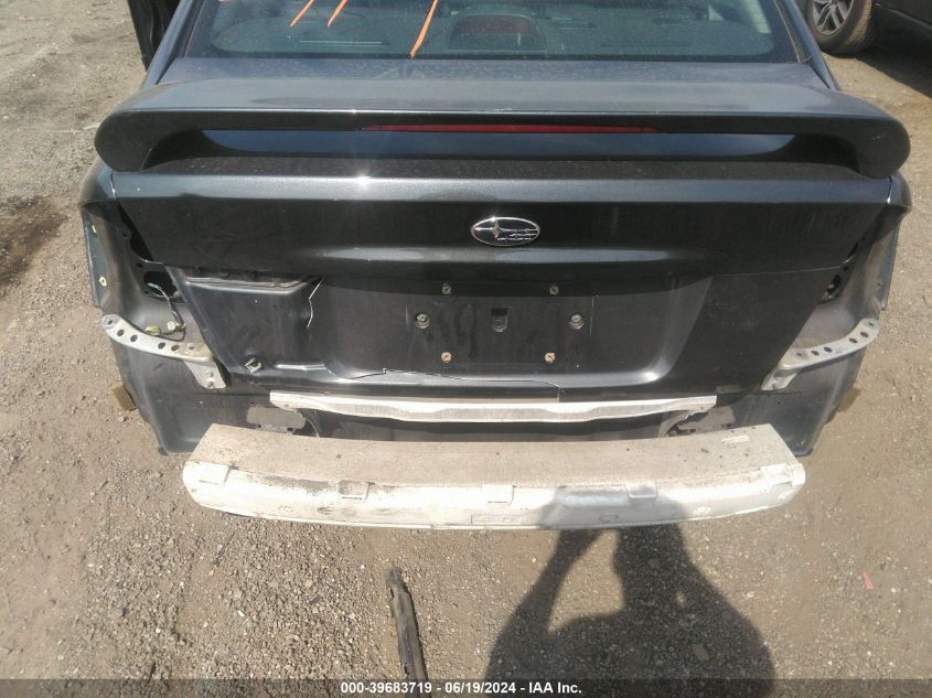 2007 Subaru Legacy 2.5Gt Limited VIN: 4S3BL676274200989 Lot: 39683719