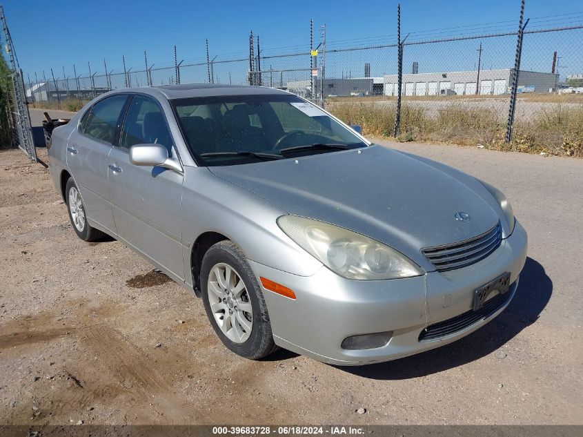 2004 Lexus Es 330 VIN: JTHBA30G440009745 Lot: 39683728