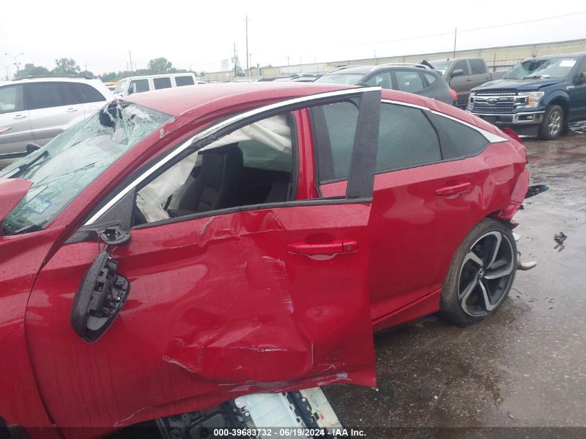 2021 Honda Accord Sport VIN: 1HGCV1F38MA082079 Lot: 39683732