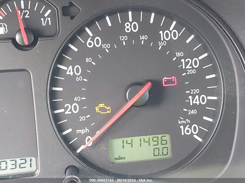 2002 Volkswagen Jetta Gls VIN: 3VWSK69M12M025532 Lot: 39683743