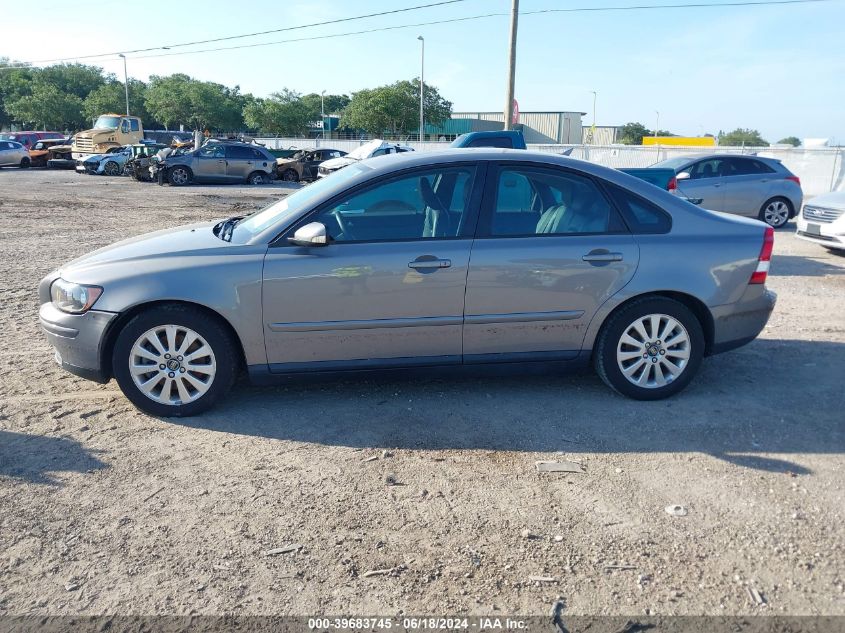 2005 Volvo S40 2.4I VIN: YV1MS382652054668 Lot: 39683745