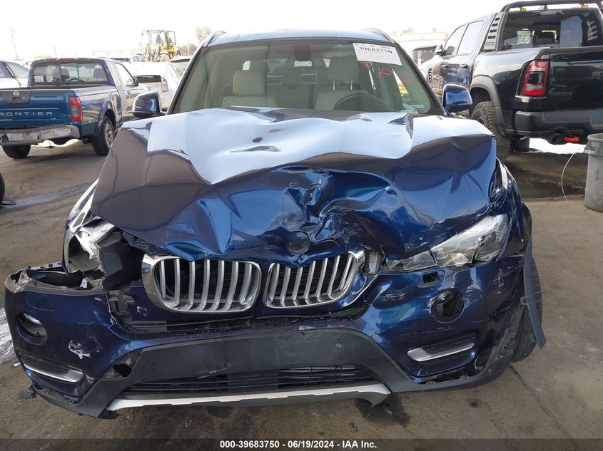 2017 BMW X3 Sdrive28I VIN: 5UXWZ7C56H0U46065 Lot: 39683750