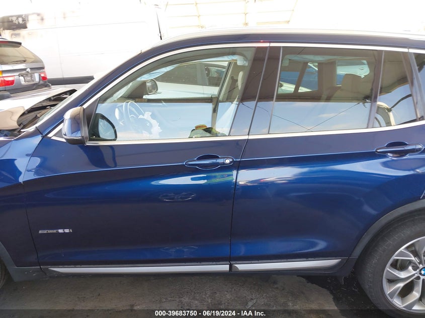 2017 BMW X3 Sdrive28I VIN: 5UXWZ7C56H0U46065 Lot: 39683750