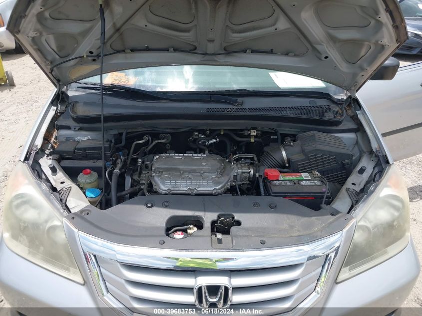 2010 Honda Odyssey Lx VIN: 5FNRL3H26AB027289 Lot: 39683753