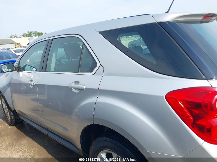 2013 Chevrolet Equinox Ls VIN: 2GNALBEK1D6430688 Lot: 39683756