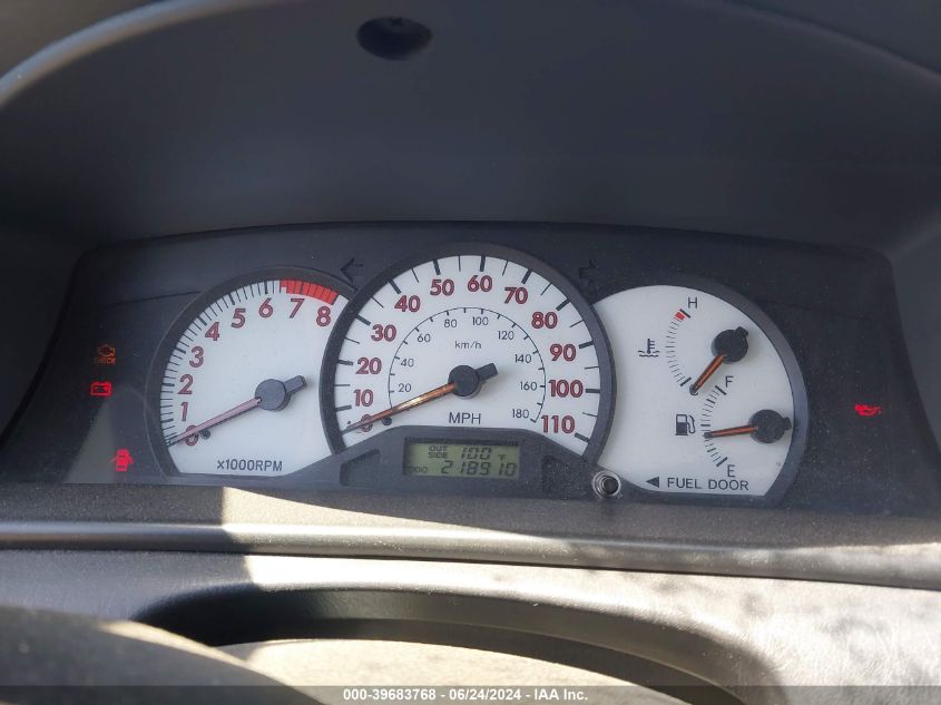 2004 Toyota Corolla S VIN: 1NXBR32EX4Z319621 Lot: 39683768