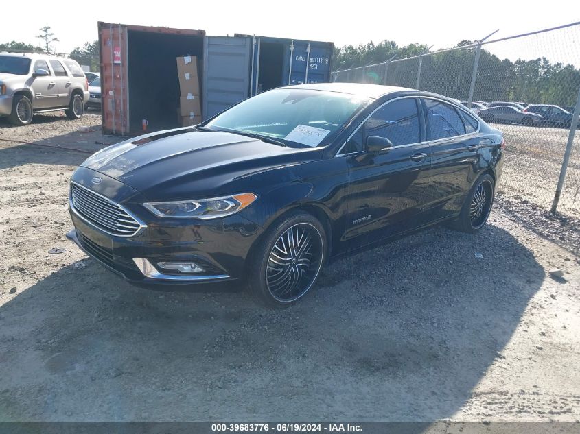 3FA6P0LU9HR370028 2017 FORD FUSION - Image 2