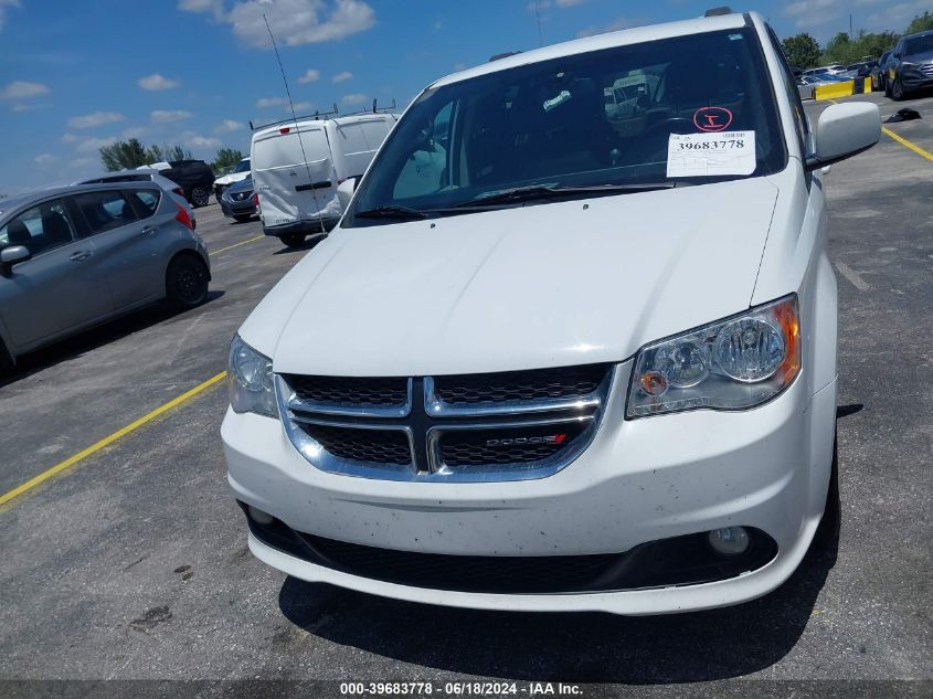 2019 Dodge Grand Caravan Sxt VIN: 2C4RDGCG1KR786767 Lot: 39683778