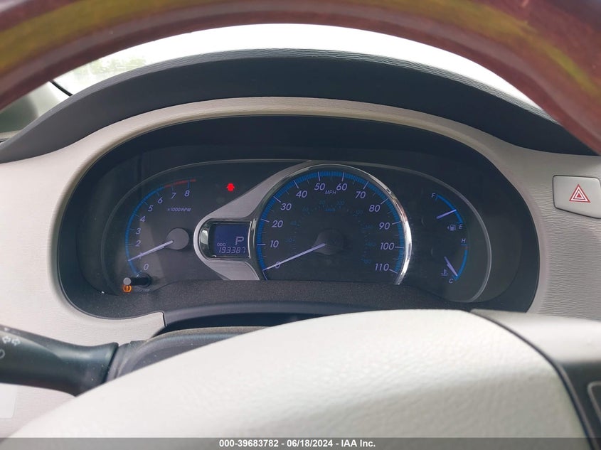 2011 Toyota Sienna Limited V6 VIN: 5TDYK3DC9BS165662 Lot: 39683782