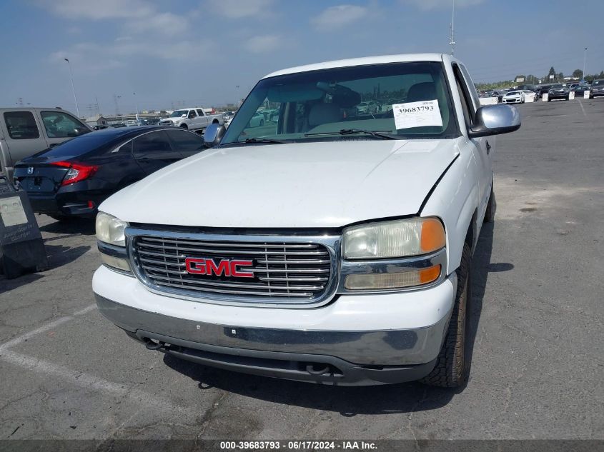 2000 GMC Sierra 1500 Sle VIN: 1GTEK19TXYZ288958 Lot: 39683793