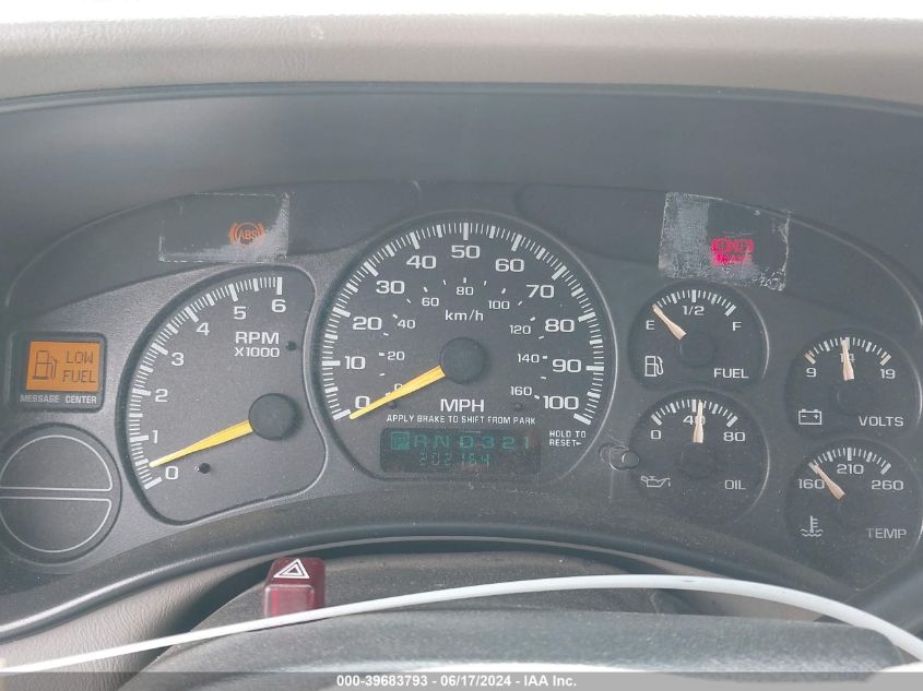 2000 GMC Sierra 1500 Sle VIN: 1GTEK19TXYZ288958 Lot: 39683793